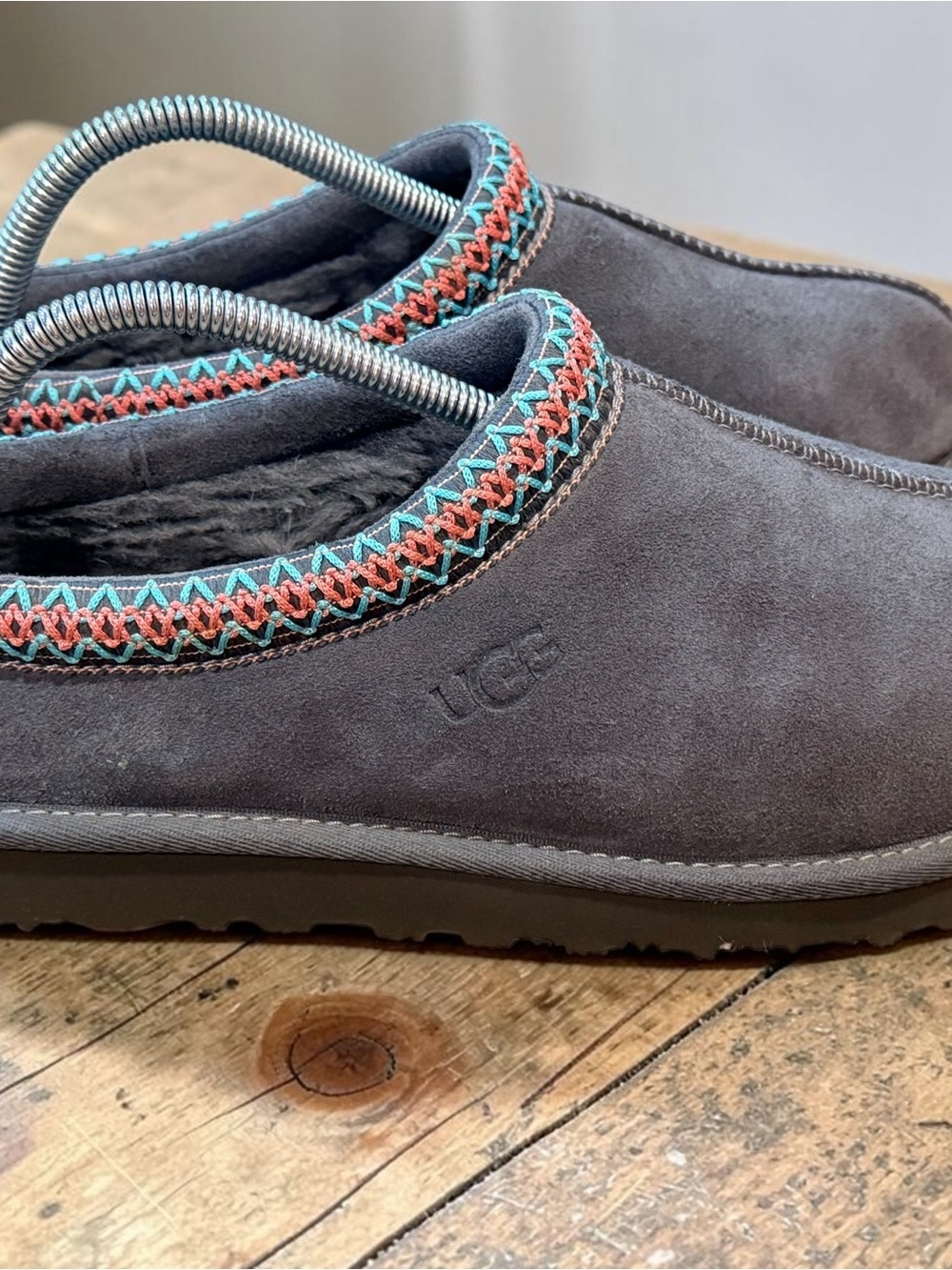 UGG Tasman Slipper Dark Grey 5955 Women's Size 9 Shoes